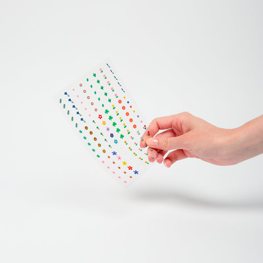 Flower Nail Art Stickers