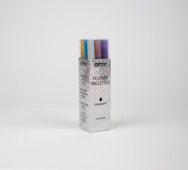 Glitter Markers Felt-Tip Pens