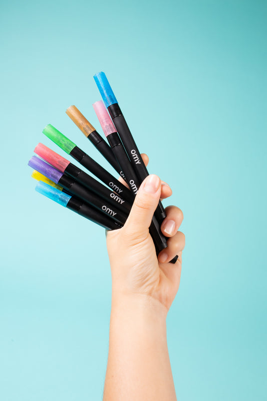 Glitter Markers Felt-Tip Pens