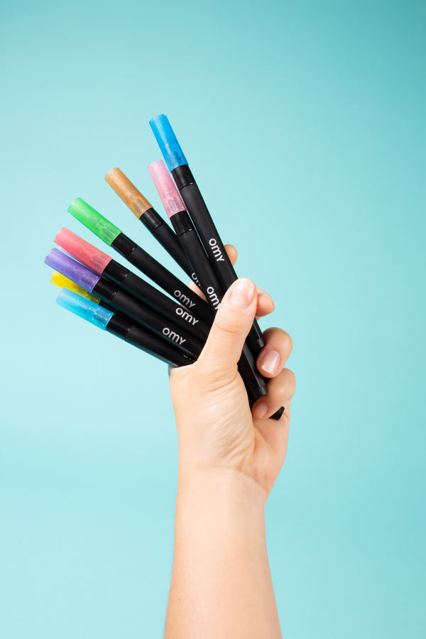Glitter Markers Felt-Tip Pens