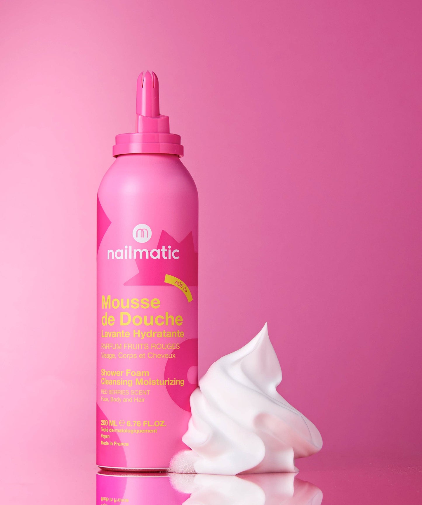 Nailmatic, Raspberry Shower Foam
