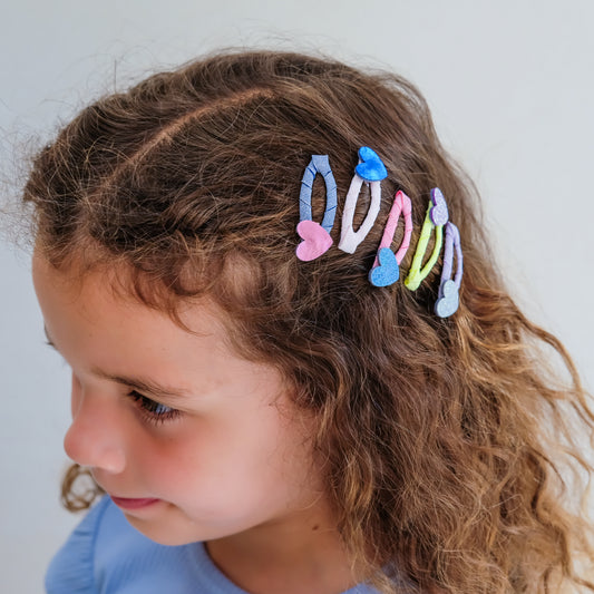 Mimi & Lula, Happy Heart Mini Hair Clips