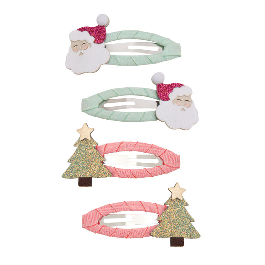 Mimi & Lula, Santa and Christmas Tree Clips