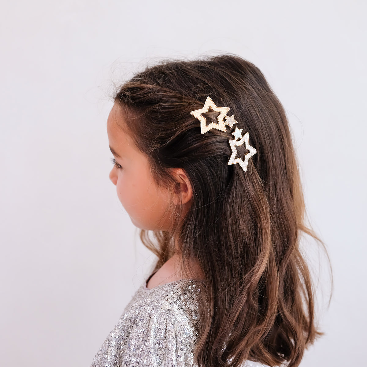 Mimi & Lula, Star Snap Shimmer Clips