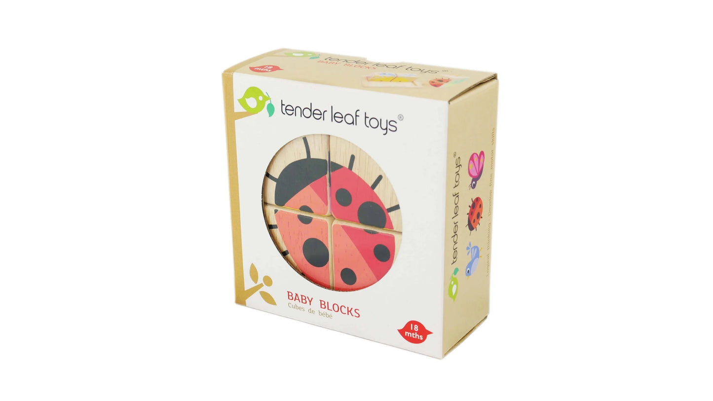 Wooden Baby Blocks Toy for Toddler