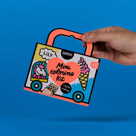 Mini Pocket Colouring Kit - Lily