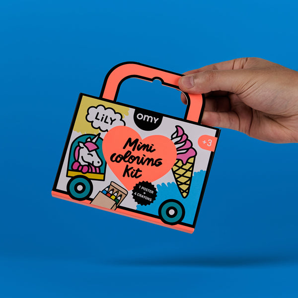 Mini Pocket Colouring Kit - Lily