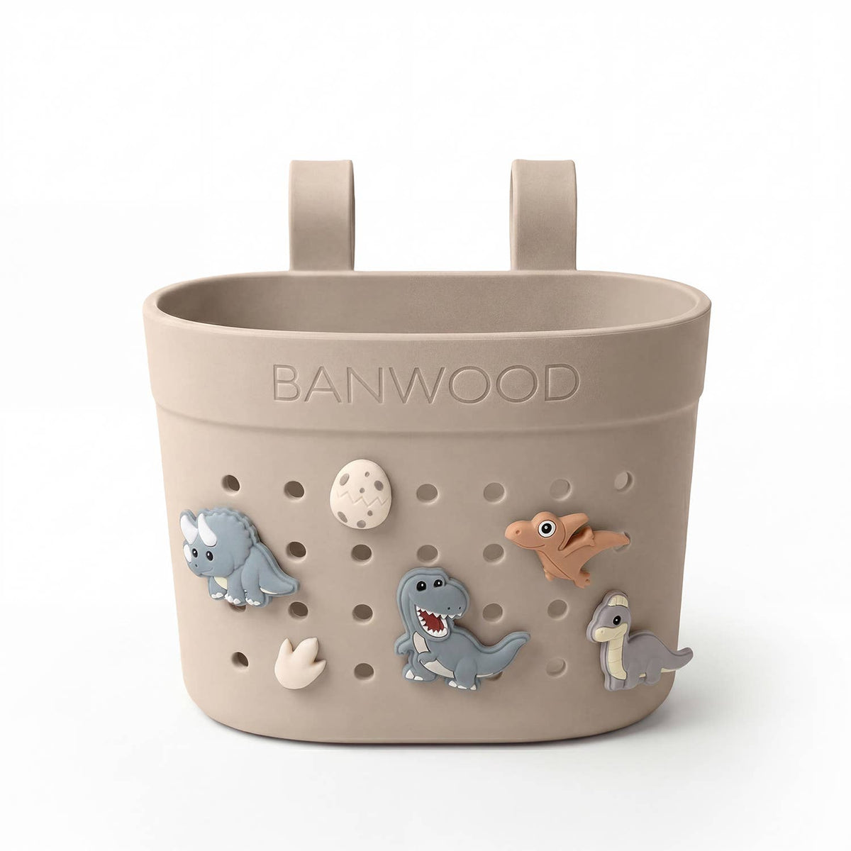 Banwood, Pin & Ride Basket Pins, Dinosaurs