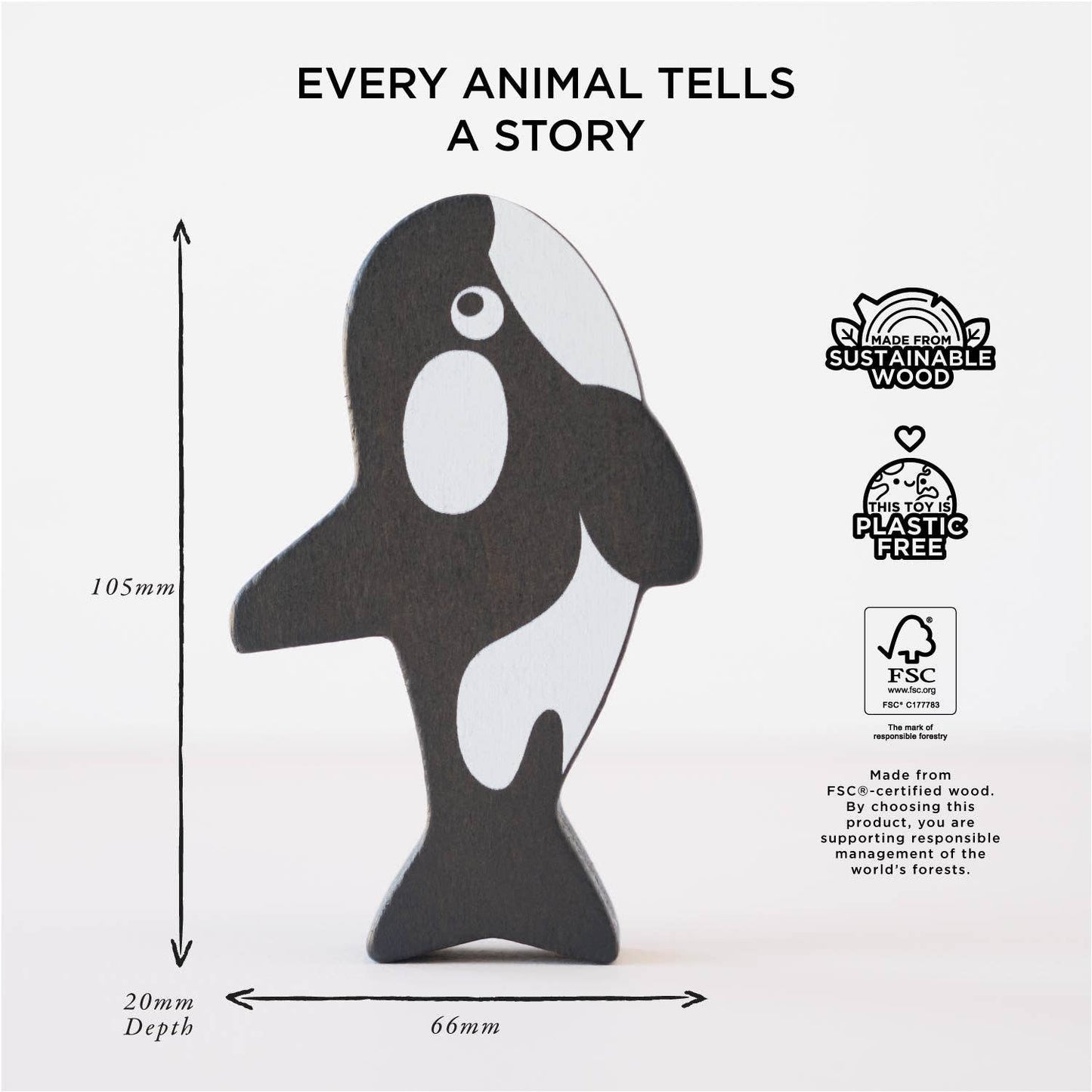 Le Toy Van, Ocean Life Stacking Animals