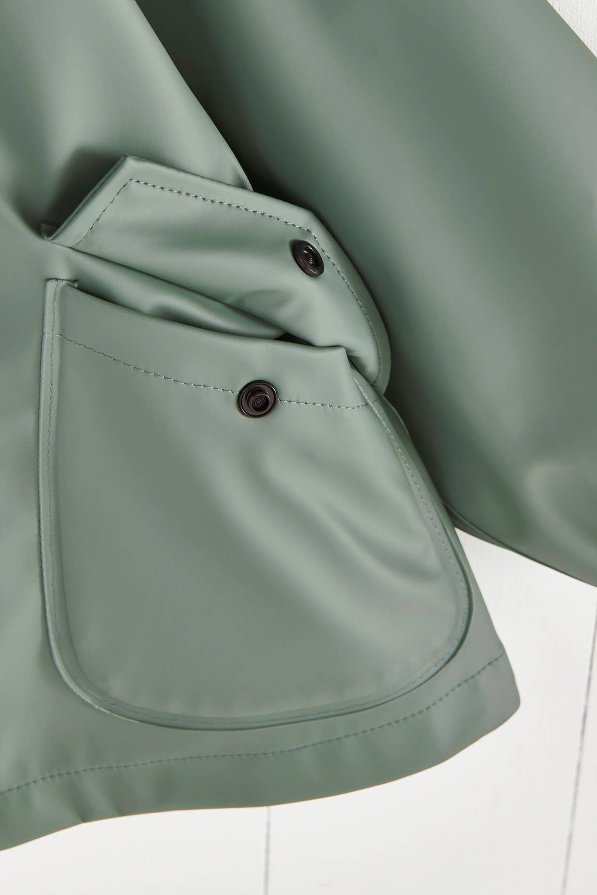 Grass + Air, Rain Jacket, Khaki