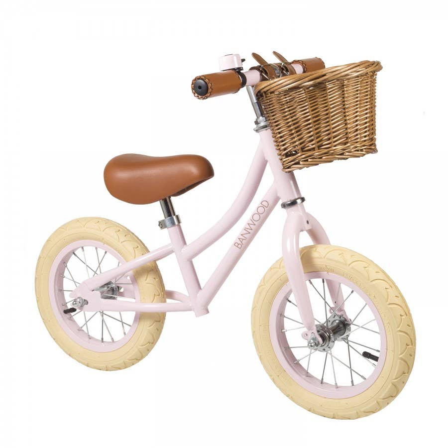 Banwood, First Go Balance Bike, Dusty Pink