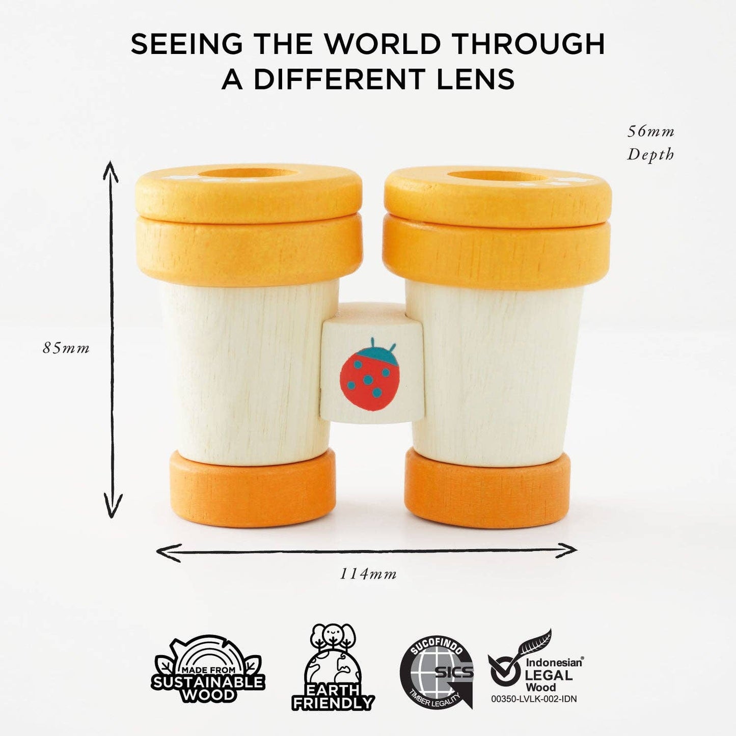 Le Toy Van, Explorer Kaleidoscope Binoculars