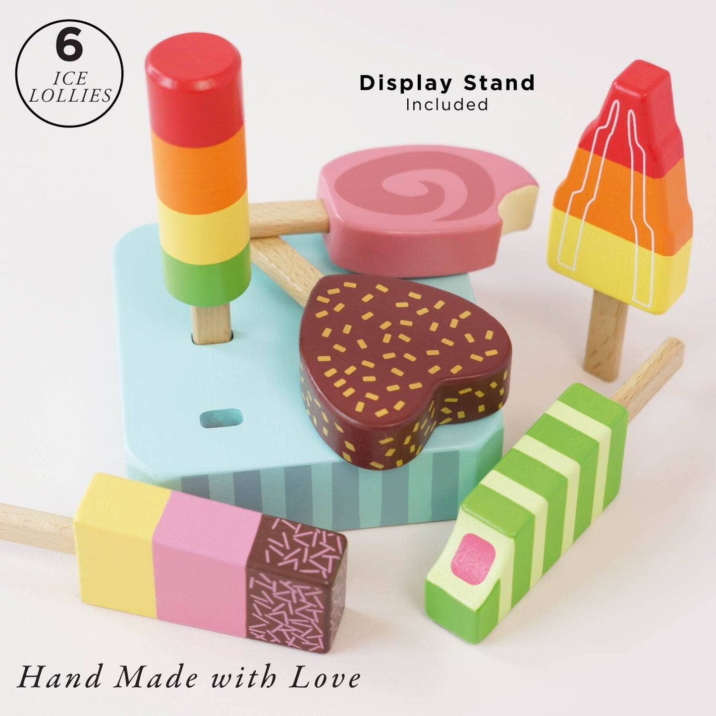 Le Toy Van, Wooden Ice Lollies Popsicles
