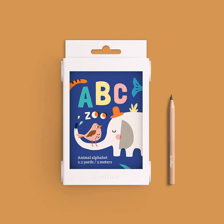 Scrollino, ABC Zoo Activity Book