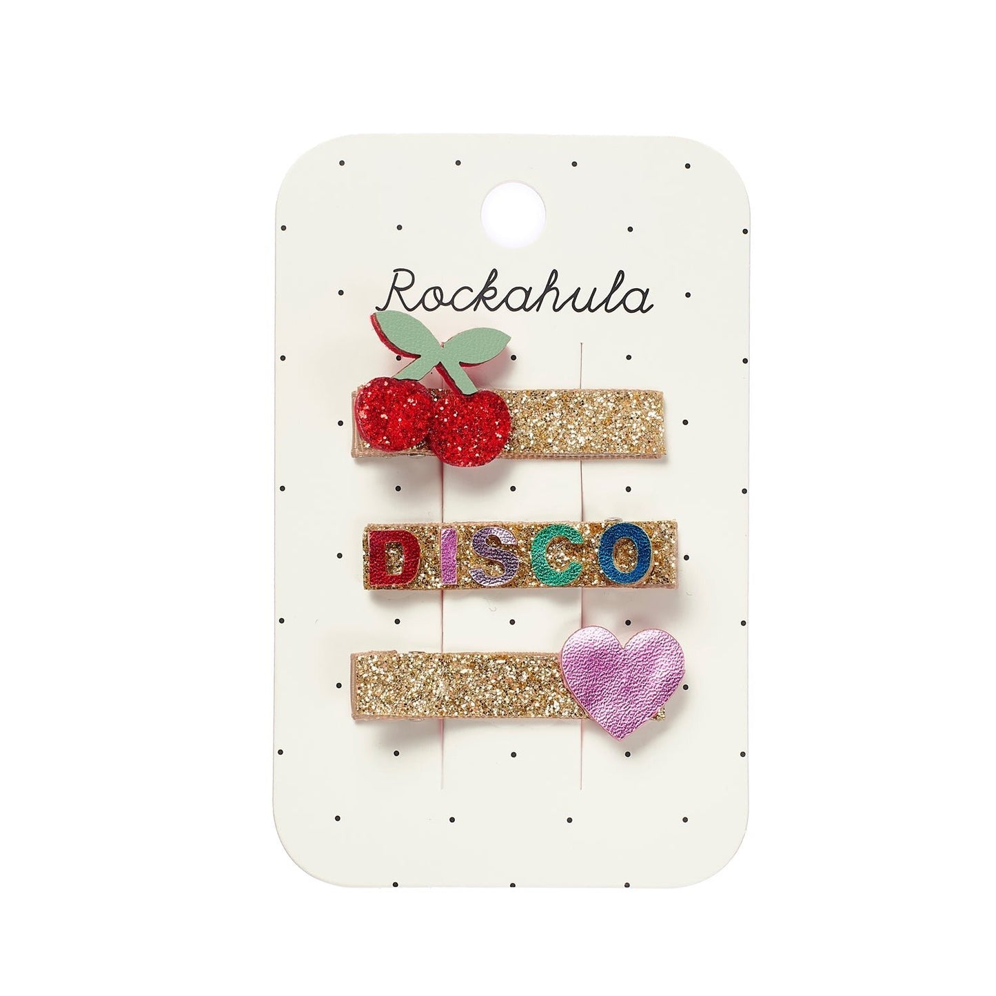 Disco Glitter Bar Clips