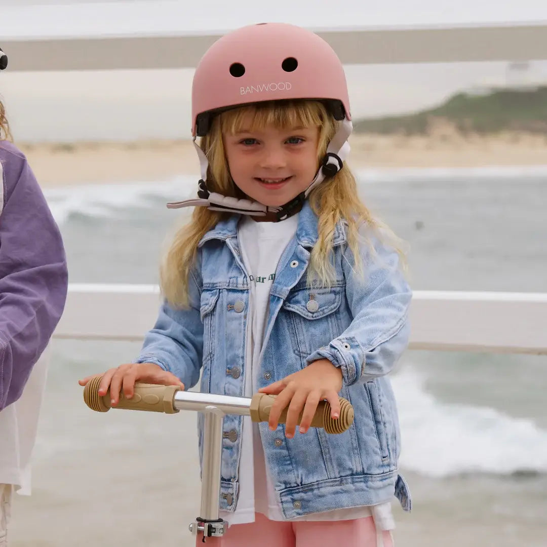 Banwood Eco-Helmet, Raspberry Pink (50-54 cm)