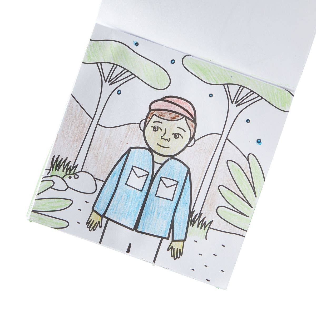 Ooly Carry-Along: Coloring Book Set - On Safari