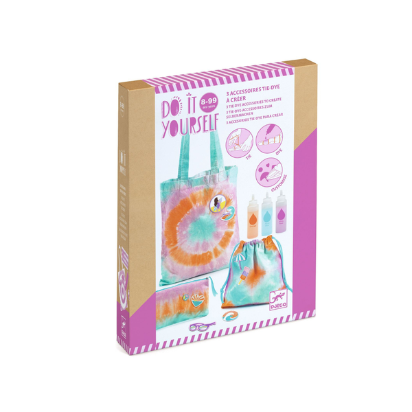Djeco, Do It Yourself: Sunshine Camp Tie-Dye Craft Kit