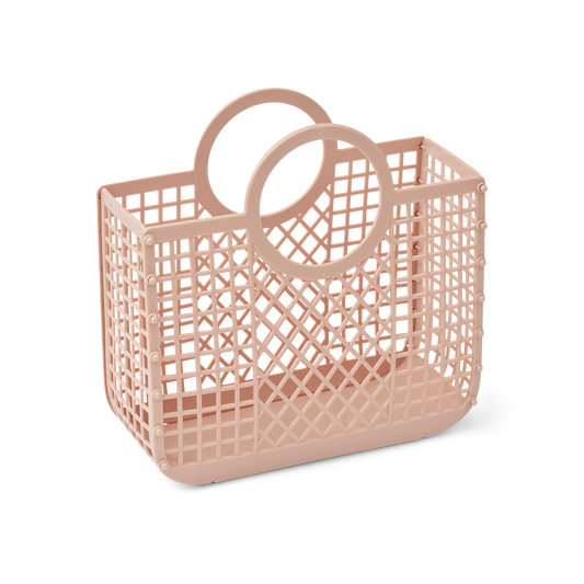 Rose Samantha Basket With Charms