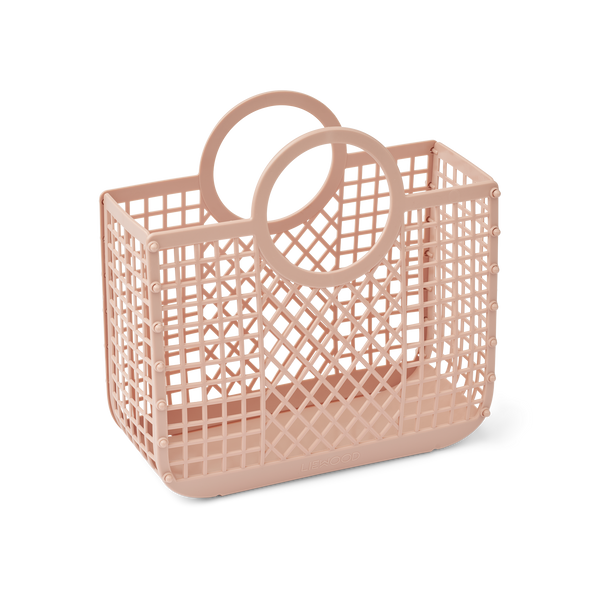 Rose Samantha Basket With Charms