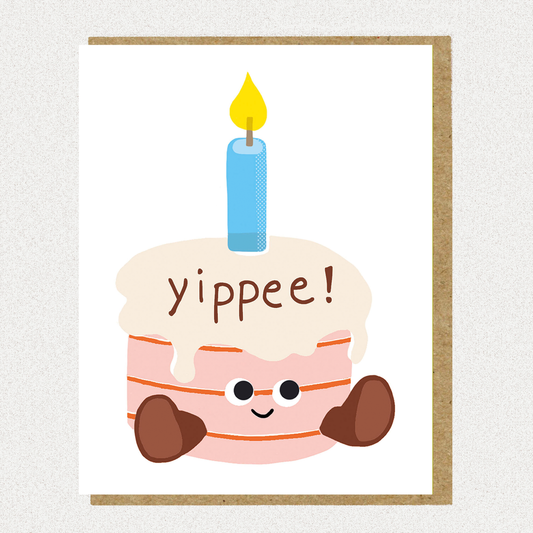 The Design Dealership, Yippee! Mini Birthday Card