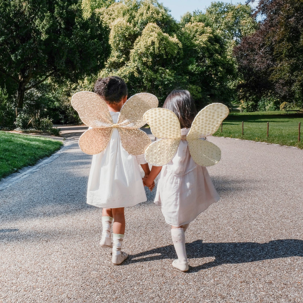 Rockahula, Magical Sequin Golden Flower Fairy Wings