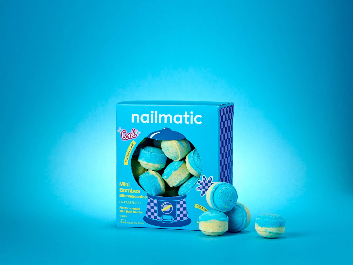Nailmatic, Mini Flower Power Bath Bombs
