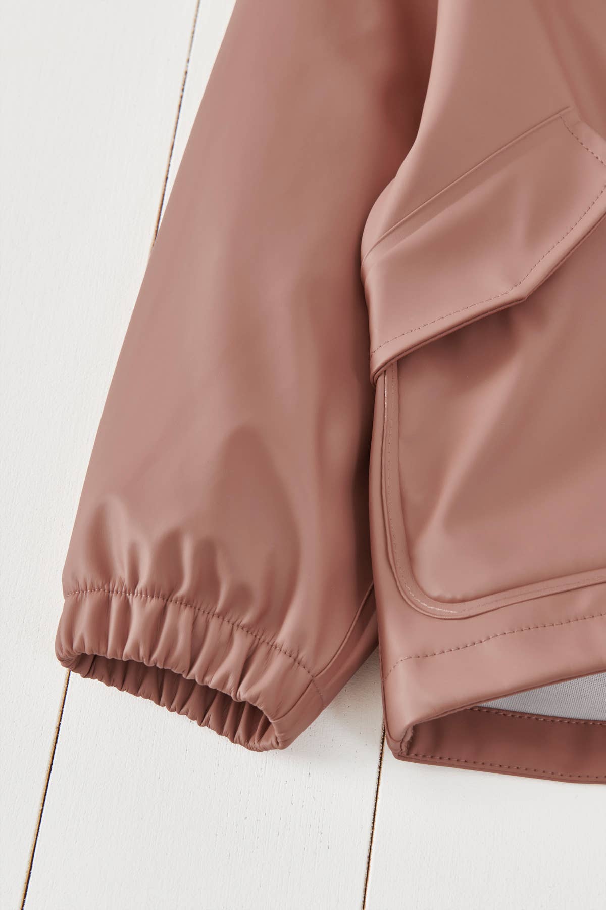 Grass + Air, Rain Jacket, Rose
