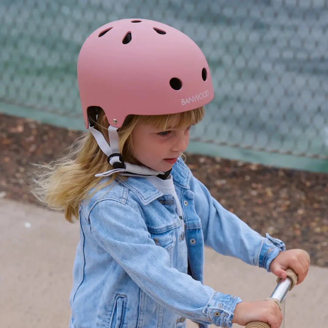 Banwood Eco-Helmet, Raspberry Pink (50-54 cm)