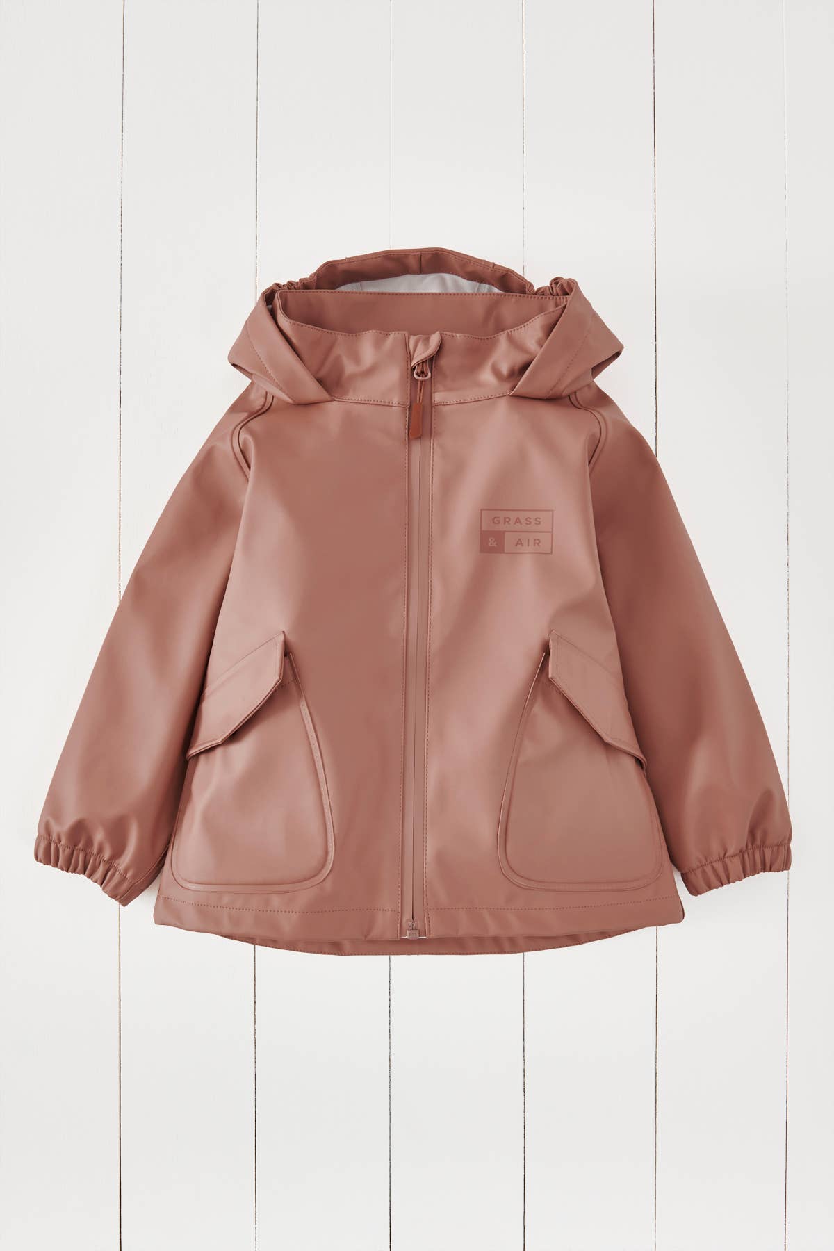 Grass + Air, Rain Jacket, Rose