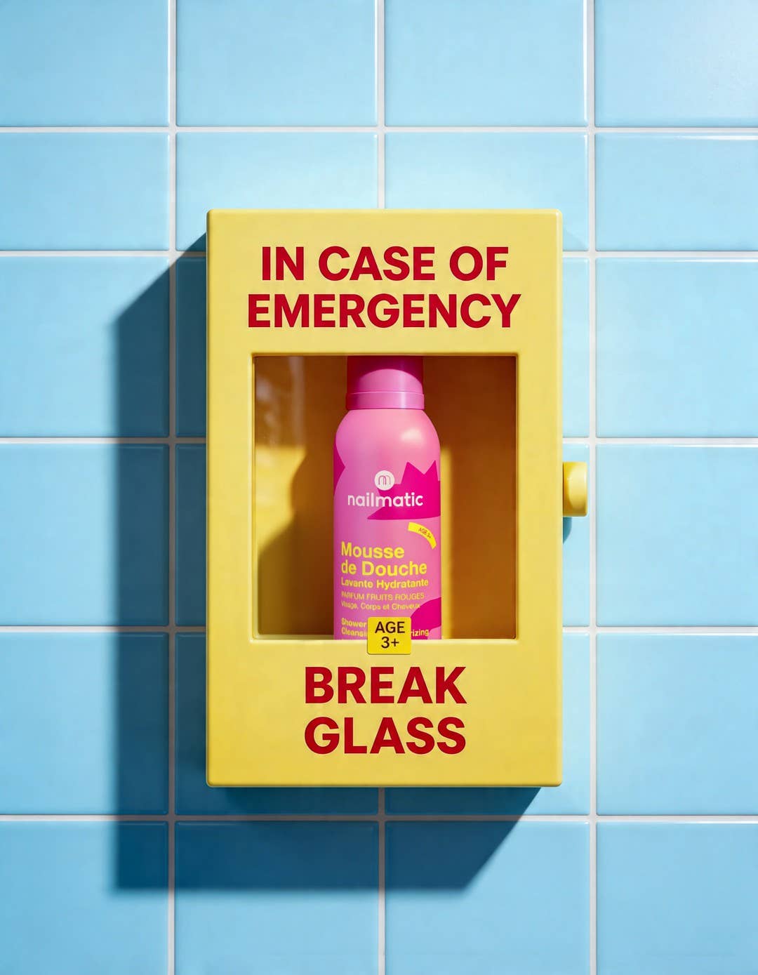 Nailmatic, Raspberry Shower Foam