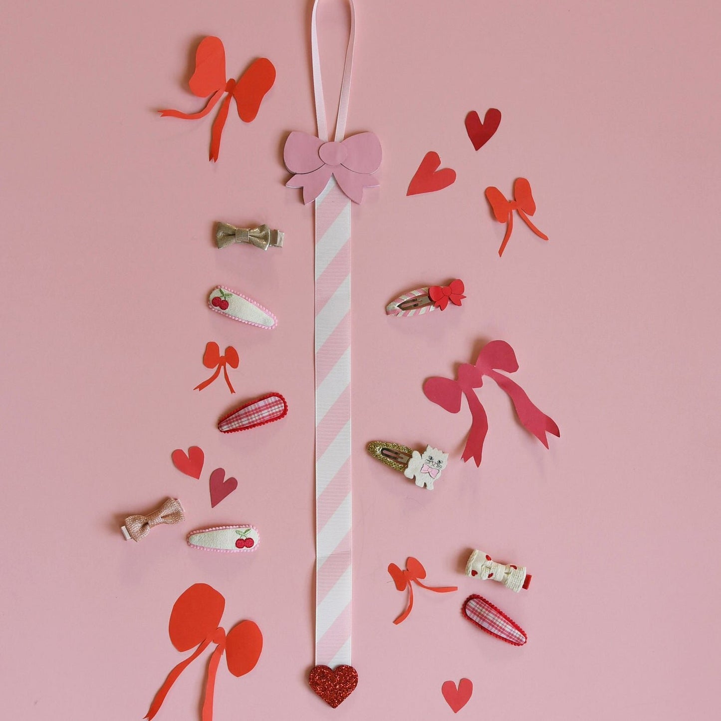 Rockahula, Cherry Dreams Fabric Clip Set