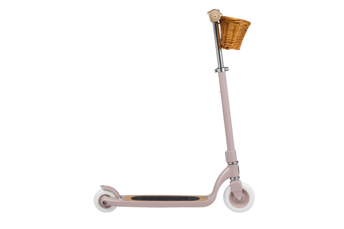 Banwood, Two-Wheel Vintage Maxi Scooter, Dusky Pink