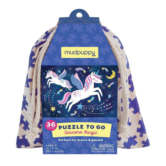 Mudpuppy, Puzzle To Go: Unicorn Magic