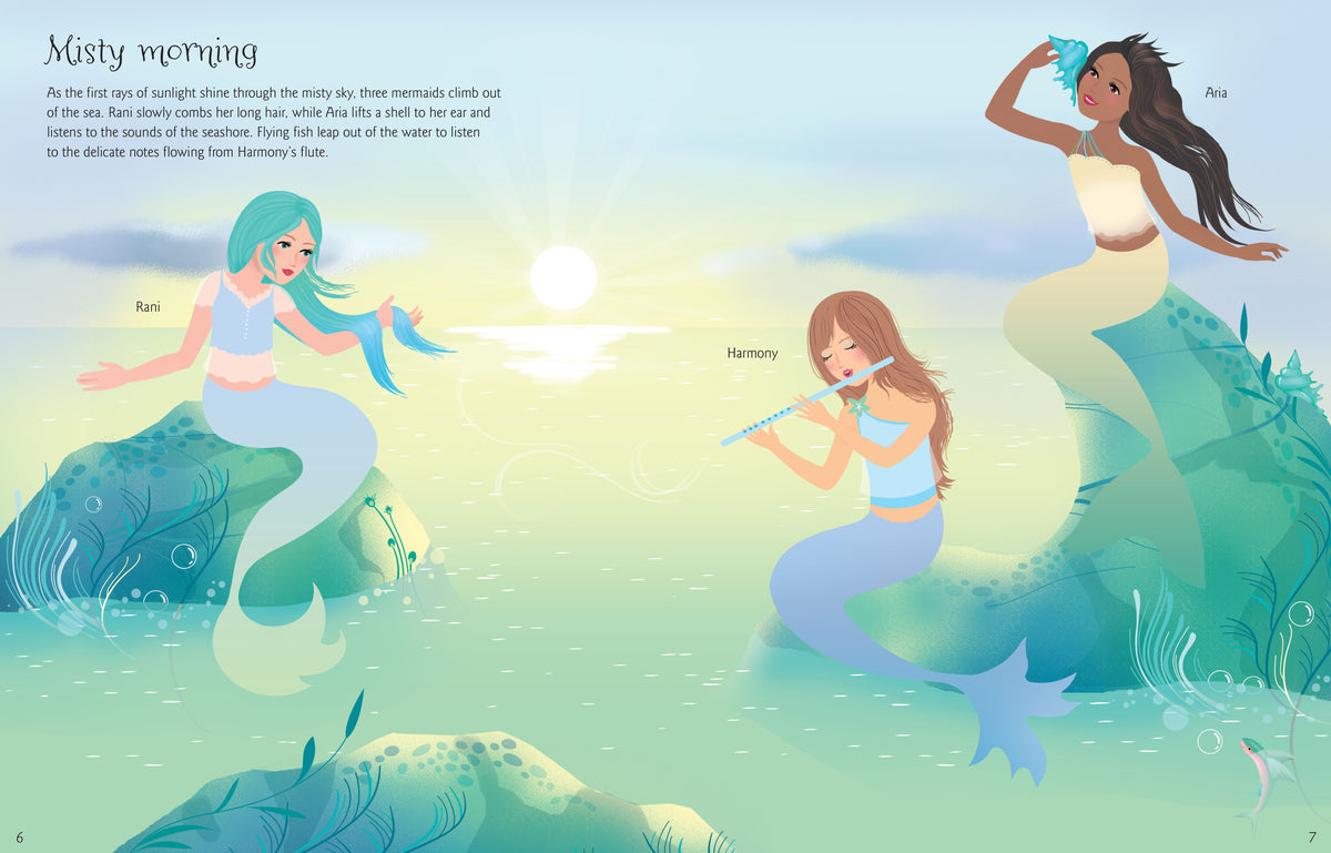 Usborne Sticker Dolly Dressing, Mermaids