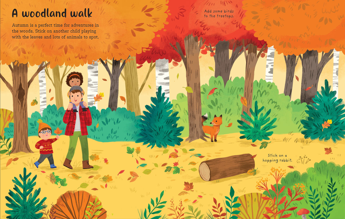 First Sticker Book: Autumn