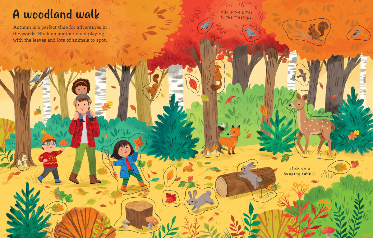 First Sticker Book: Autumn