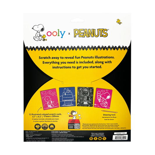 Ooly x Peanuts, Scratch Art Kit
