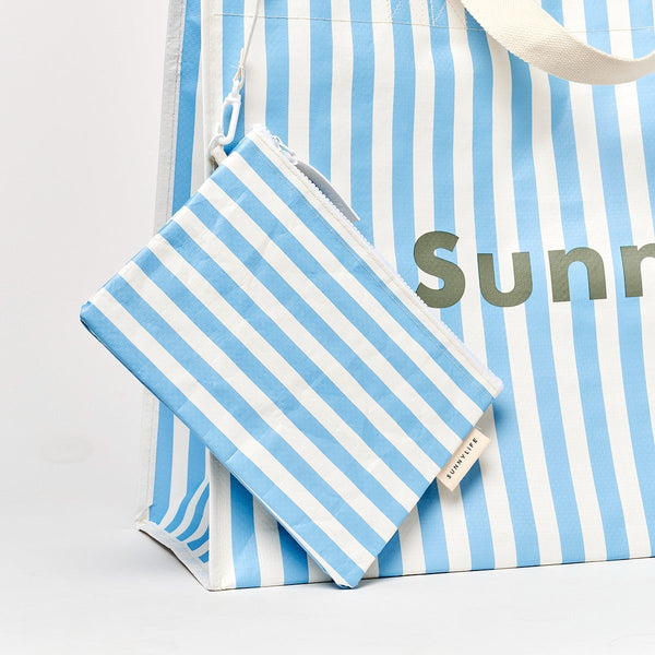 SunnyLife, Carryall Beach Bag Oversized Tote, La Mer Blue