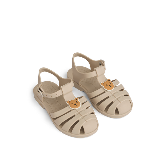 Liewood, Bre Unisex Jelly Sandals with Teddy Charms