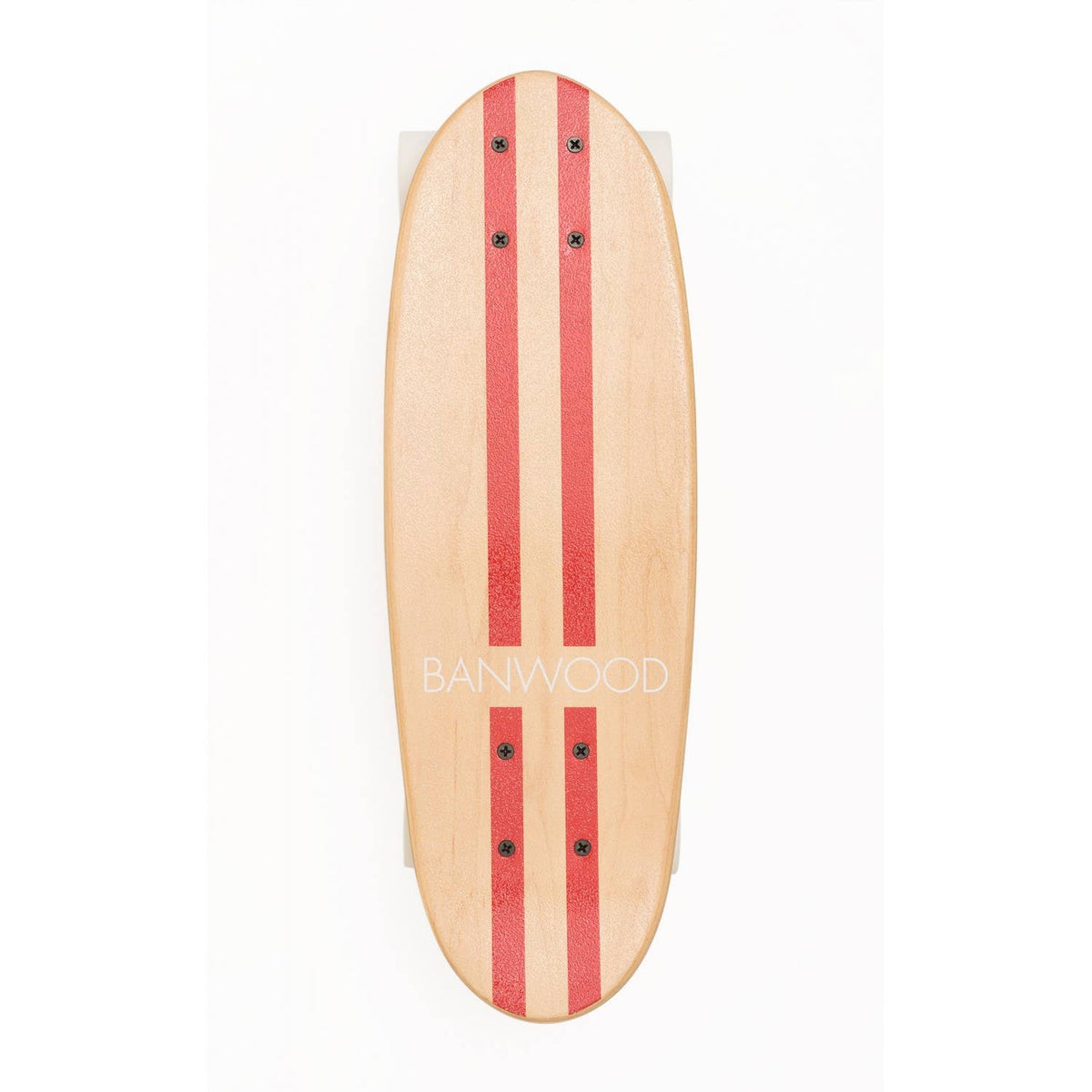 Banwood, Retro Wooden Skateboard, Red