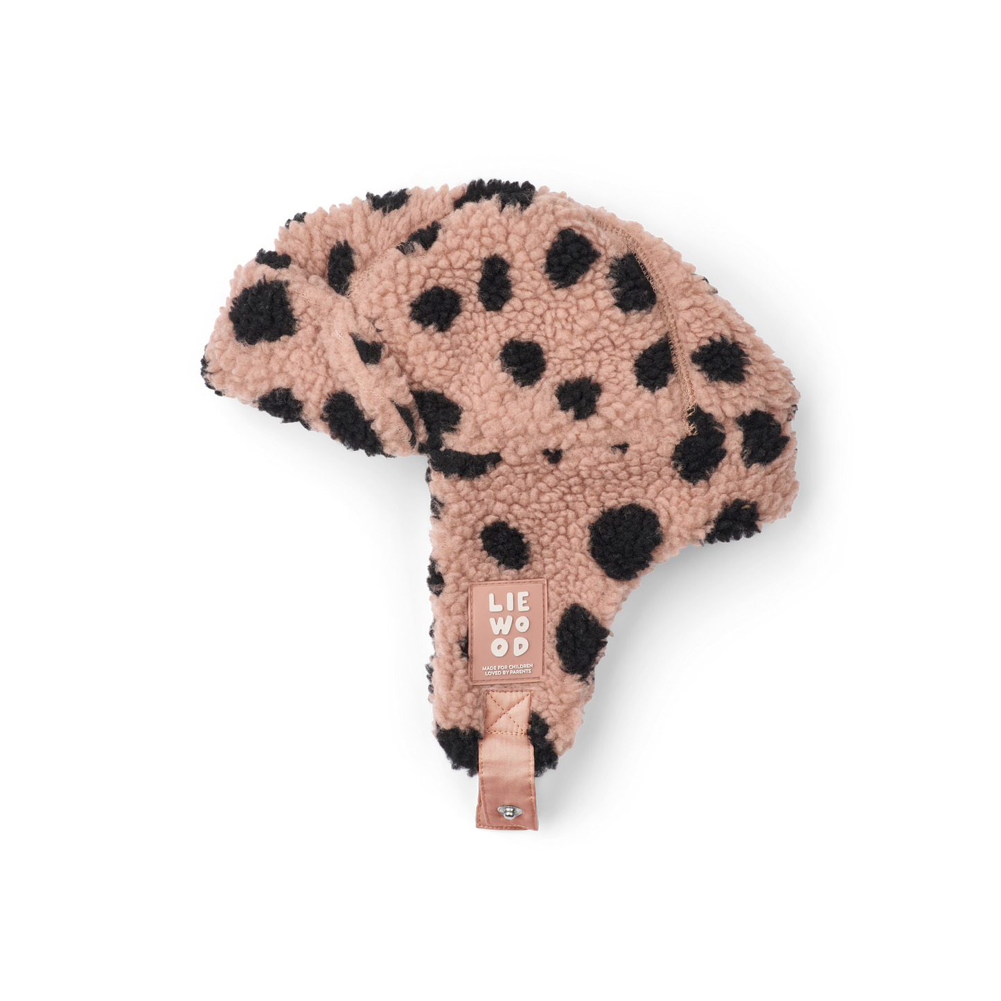 Liewood, Pink Leopard Bravo Pile Hat