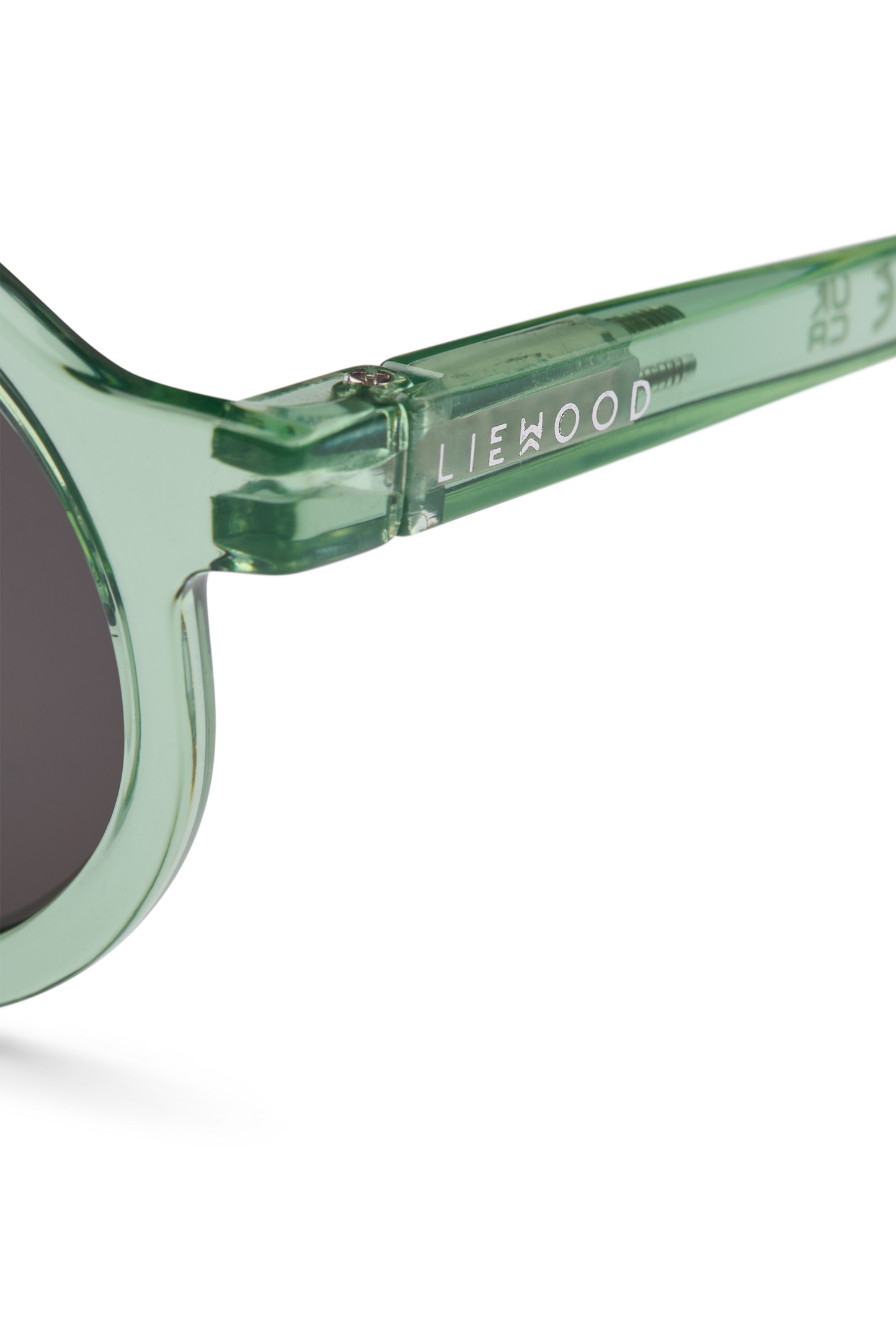 Transparent Peppermint Darla Sunglasses, 4 - 10 years old