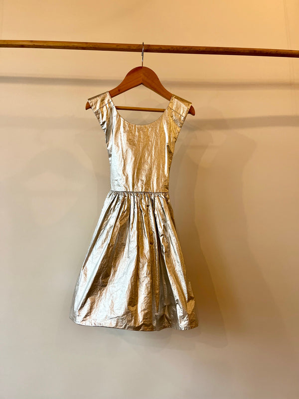 Preloved Cos. Metallic Party Dress, 4 years