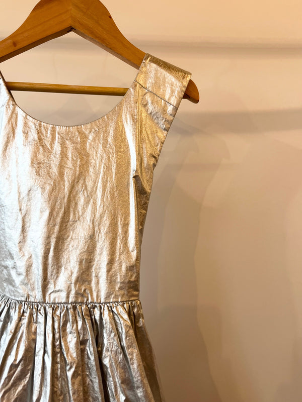 Preloved Cos. Metallic Party Dress, 4 years