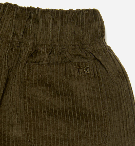 Tiny Colours, Khaki Organic Cotton Corduroy Trousers