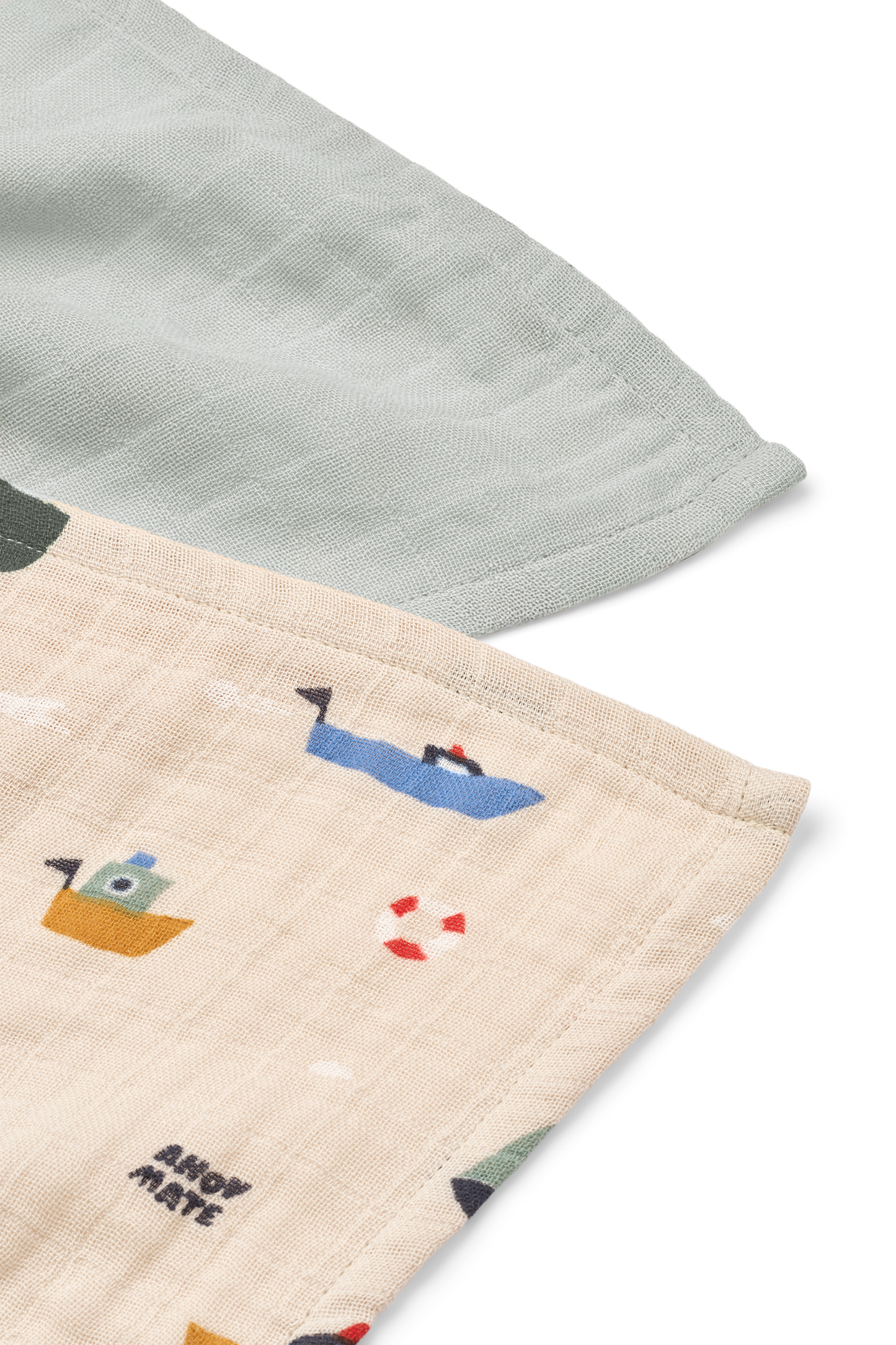 Liewood, Sailing Muslin Cloth - 2-Pack