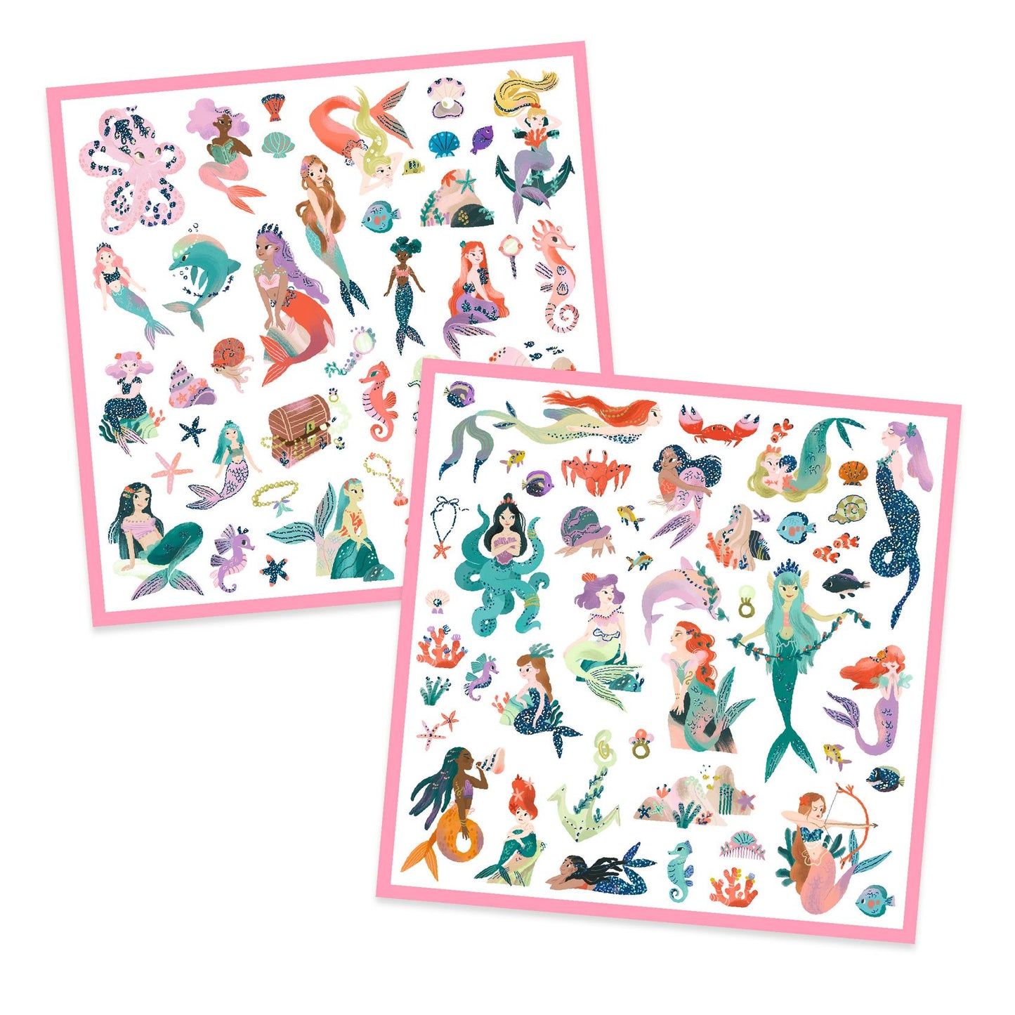 Djeco, Magical Mermaid Shiny Stickers