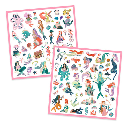 Djeco, Magical Mermaid Shiny Stickers