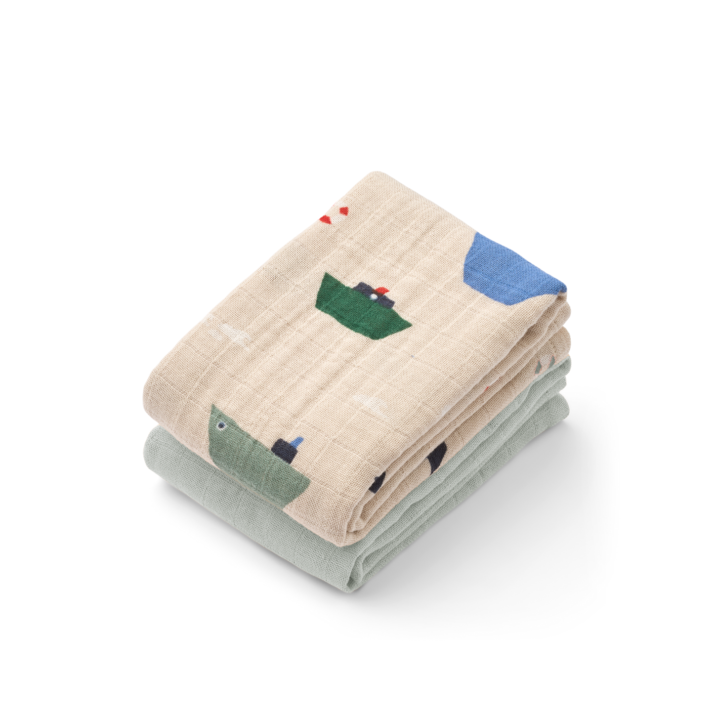 Liewood, Sailing Muslin Cloth - 2-Pack